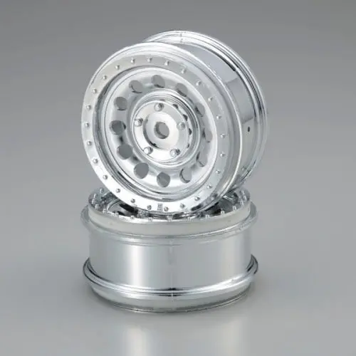 Kyosho Trh111sm Wheel (2Pcs/Silver Metallic/Drt) 1