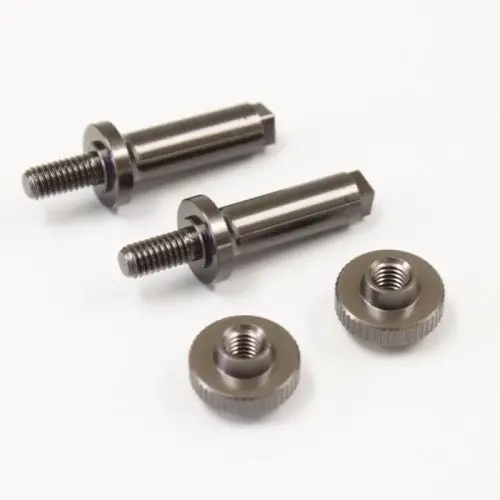 Kyosho Umw728 Aluminum Battery Post Set (Gunmetal/Rb6) 1