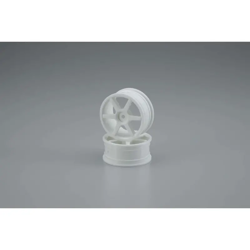 Kyosho Vzh001w Wheel 6 Spoke 24Mm White 1