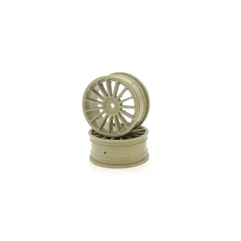 Kyosho Vzh003g Wheel (15-Spoke/Gold/24Mm/2Pcs) 1