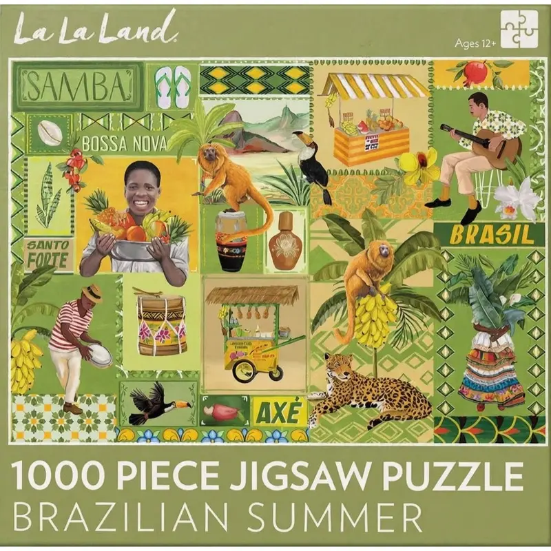 La La Land Brazilian Summer 1000Pc Jigsaw Puzzle 1