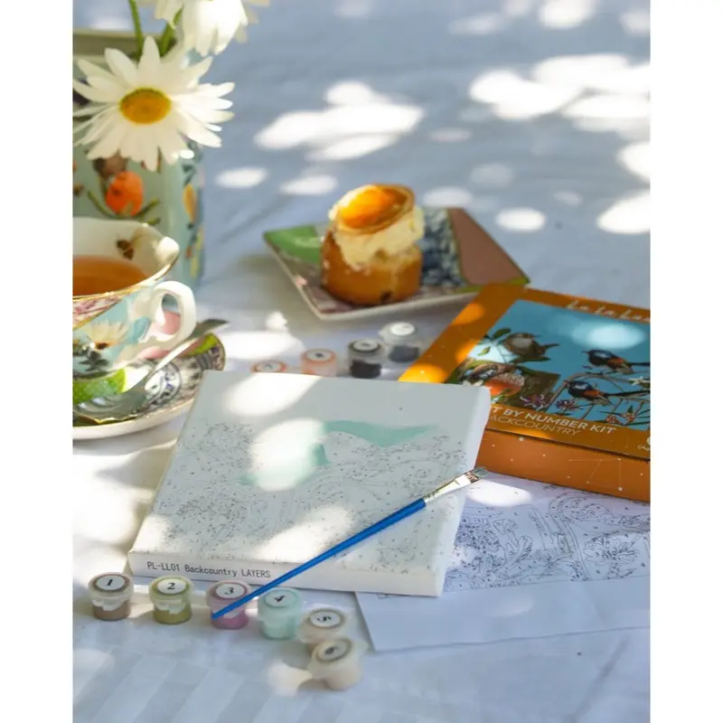 La La Land Paint By Numbers Small Kit Backcountry 2