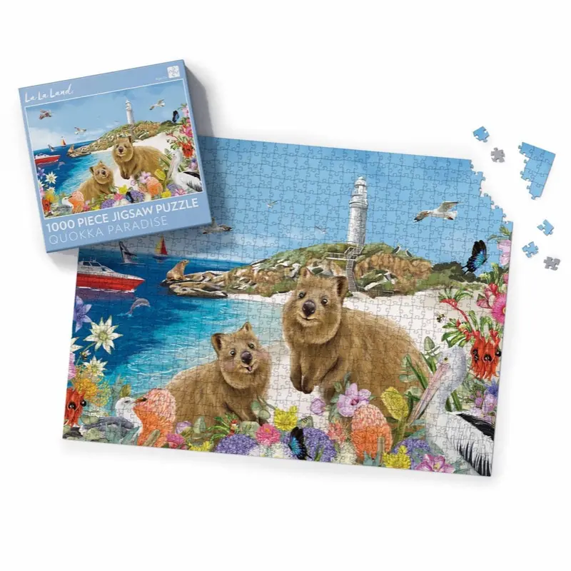 La La Land Quokka Paradise 1000Pc Jigsaw Puzzle 1