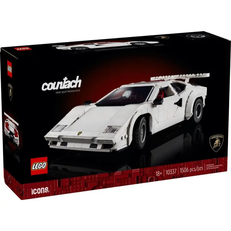 Lego 10337 Icons Lamborghini Countach 5000 Quattrovalvole 1
