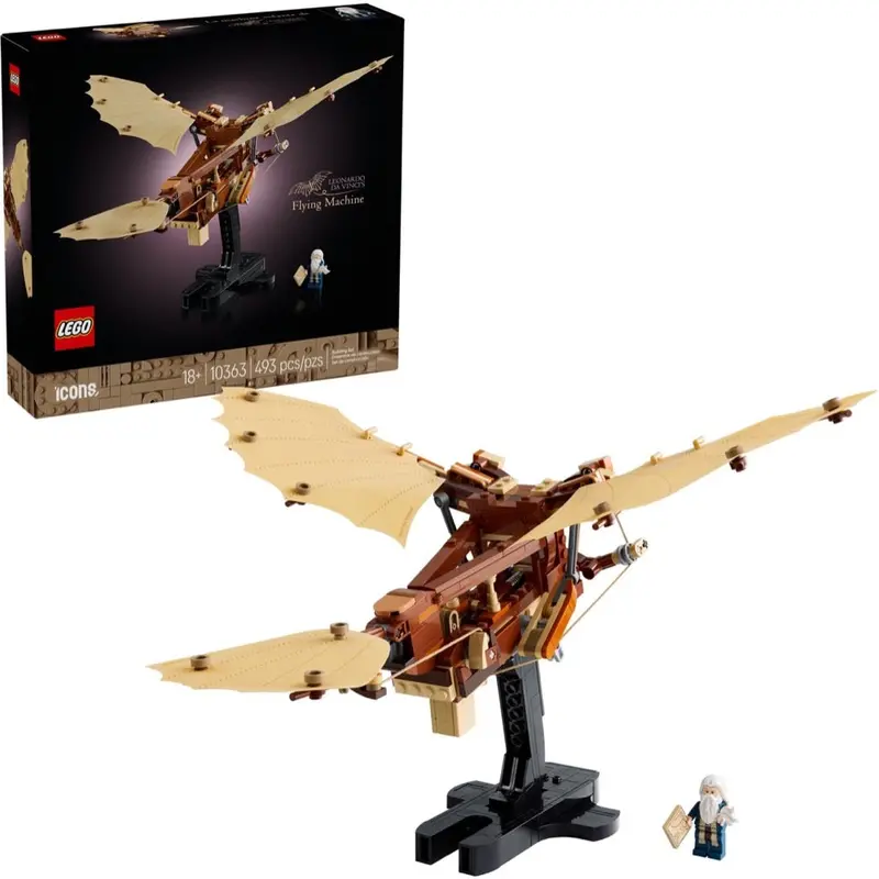 Lego 10363 Icons Leonardo Da Vinci's Flying Machine 1