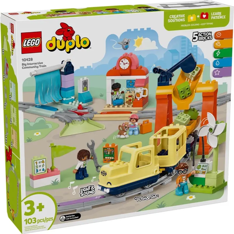 Lego 10428 Duplo Big Interactive Community Train 1