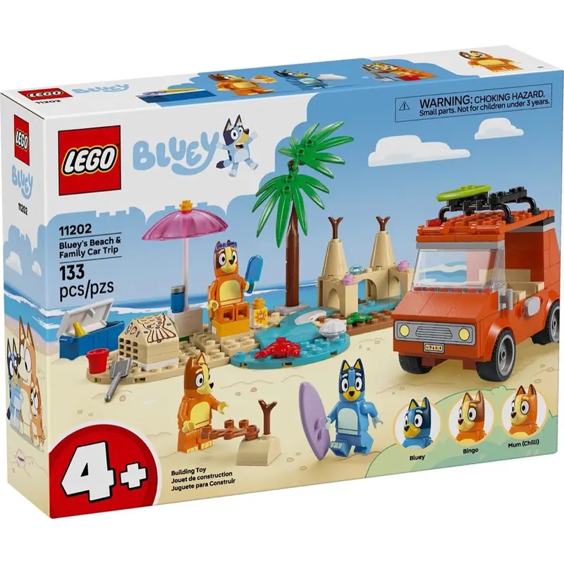 Lego 11202 Bluey Bluey's Beach & Family Car Trip 1