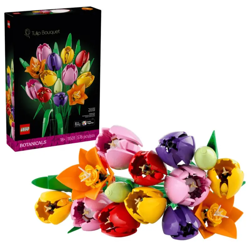 Lego 11501 Botanicals Tulip Bouquet 1