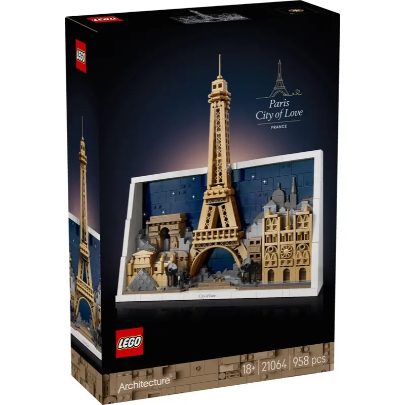 Lego 21064 Architecture Paris City Of Love 1
