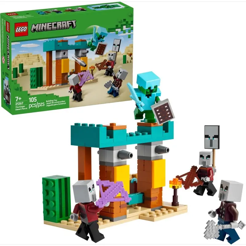 Lego 21267 Minecraft The Illager Desert Patrol 1