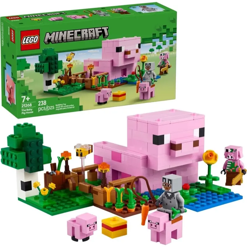 Lego 21268 Minecraft The Baby Pig House 1