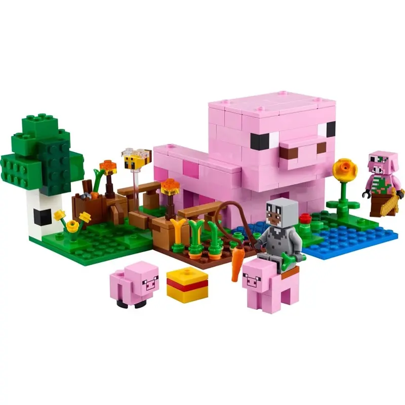 Lego 21268 Minecraft The Baby Pig House 2