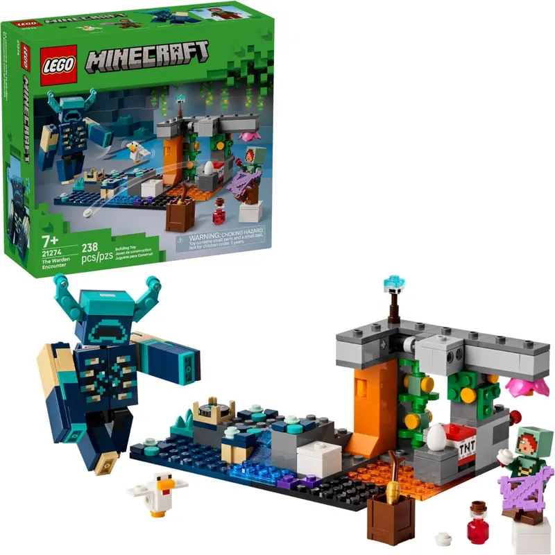 Lego 21274 Minecraft The Warden Encounter 1