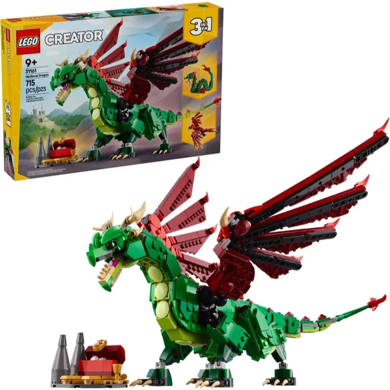 Lego 31161 Creator Medieval Dragon 1