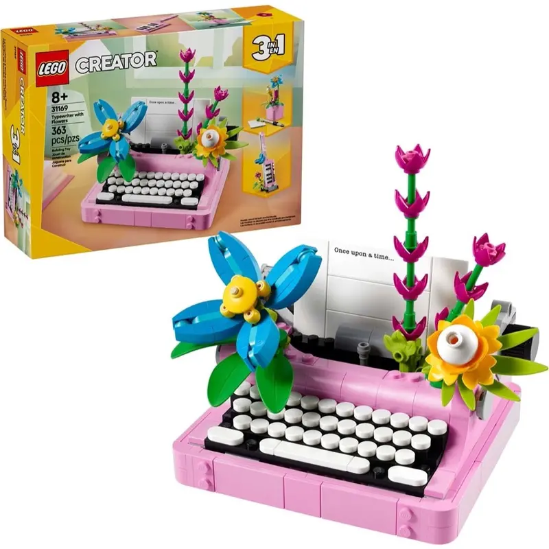 Lego 31169 Creator Typewriter With Flowers 1