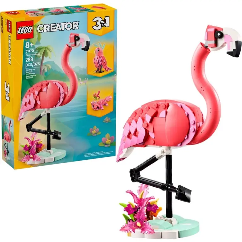 Lego 31170 Creator Wild Animal: Pink Flamingo 1