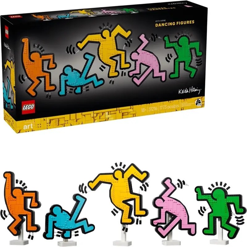 Lego 31216 Art Keith Haring Dancing Figures 1
