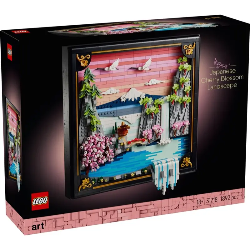 Lego 31218 Art Japanese Cherry Blossom Landscape 1