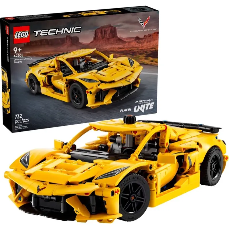Lego 42205 Technic Chevrolet Corvette Stingray 1