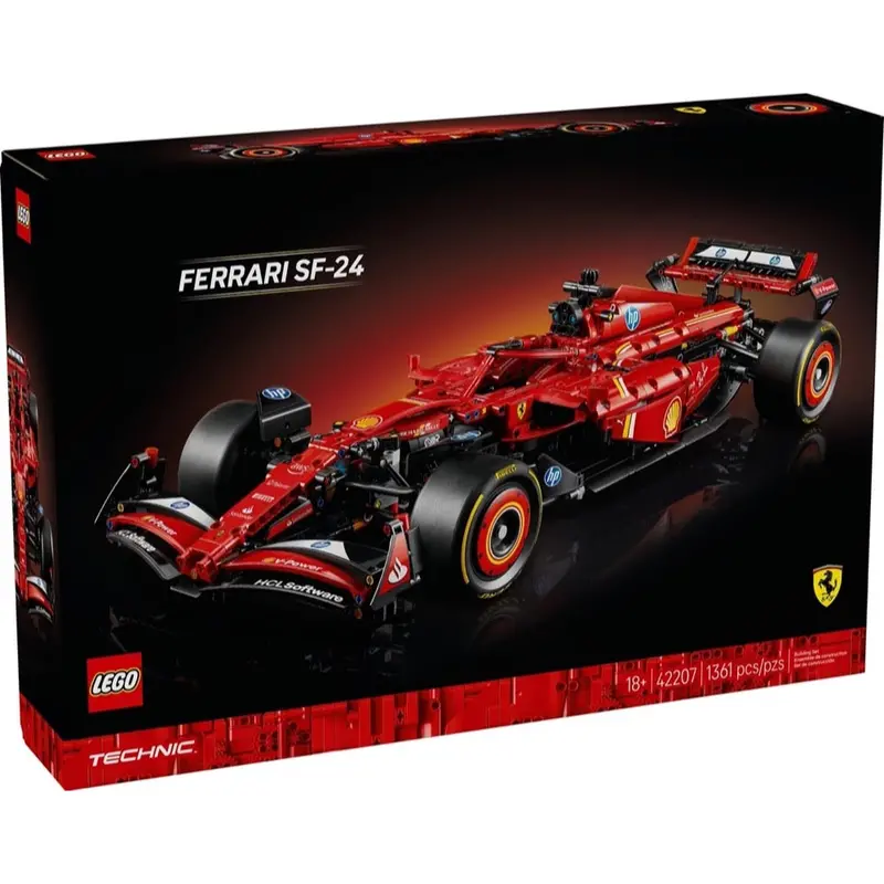 Lego 42207 Technic Ferrari Sf-24 F1 Car 1