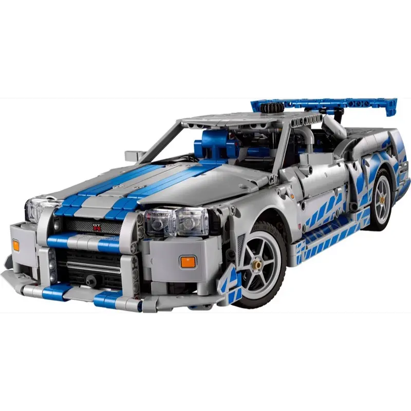 Lego 42210 Technic 2 Fast 2 Furious Nissan Skyline Gt-R (R34) Car 2