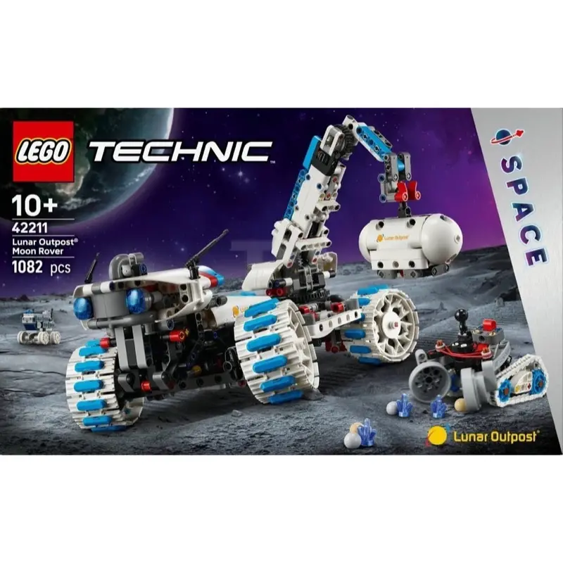 Lego 42211 Technic Lunar Outpost Moon Rover Space Vehicle 1