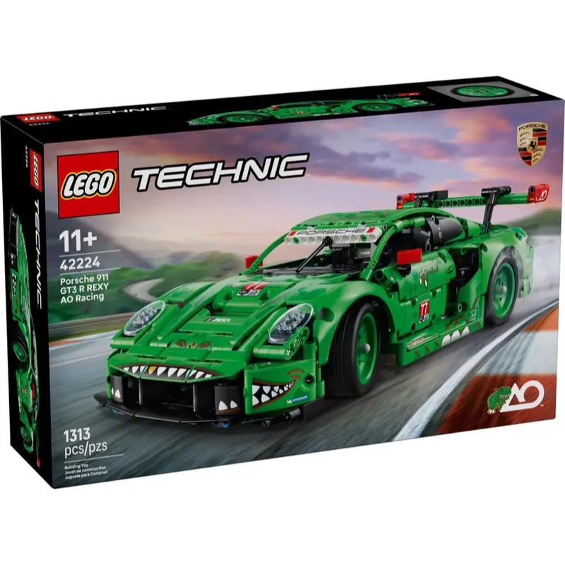 Lego 42224 Technic Porsche 911 Gt3 R Rexy Ao Racing Car 1