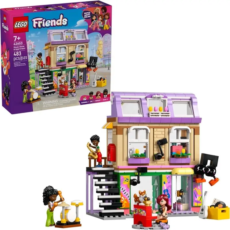 Lego 42653 Friends Music Store & Apartment 1
