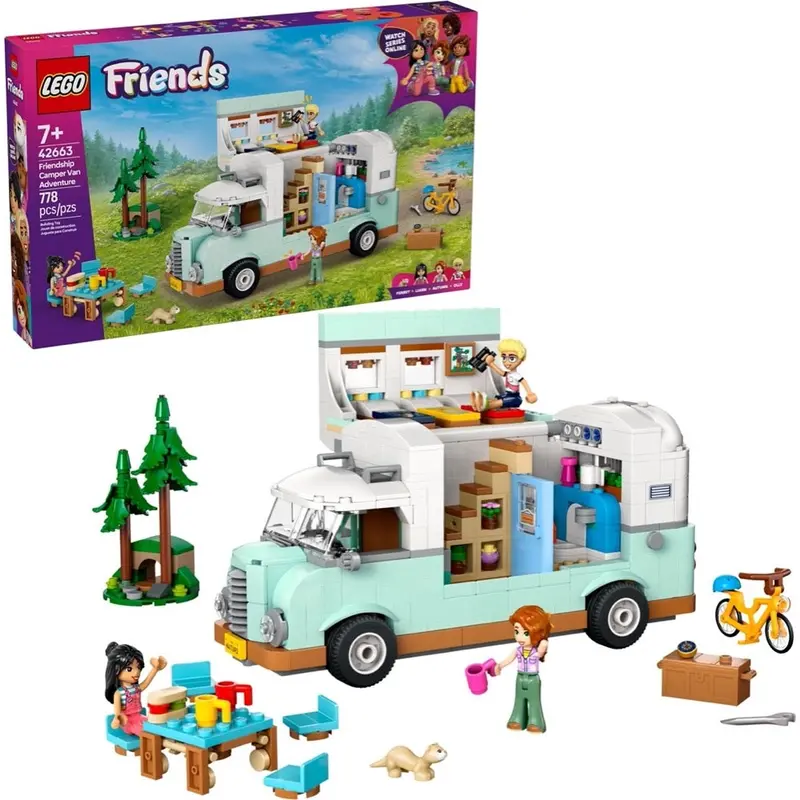 Lego 42663 Friends Friendship Camper Van Adventure 1