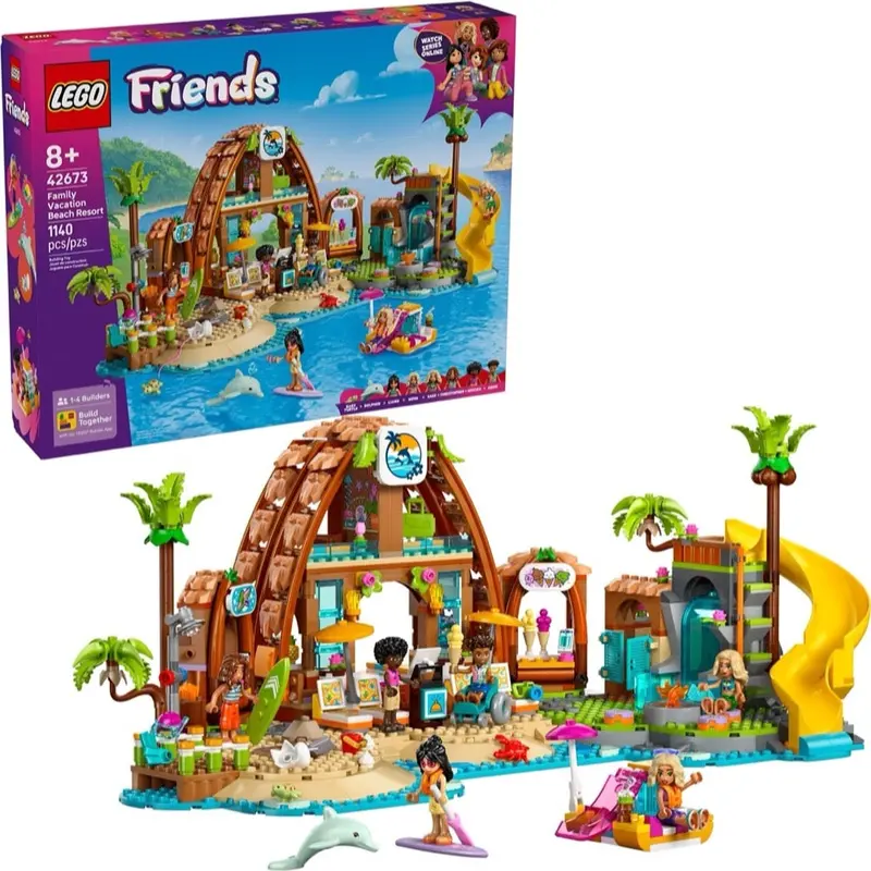 Lego 42673 Friends Family Vacation Beach Resort 1