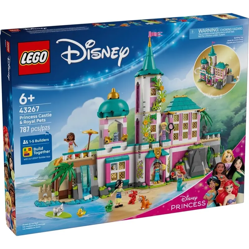 Lego 43267 Disney Princess Princess Castle & Royal Pets 1