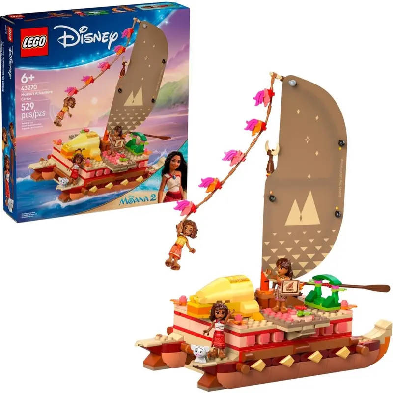Lego 43270 Disney Princess Moana's Adventure Canoe 1