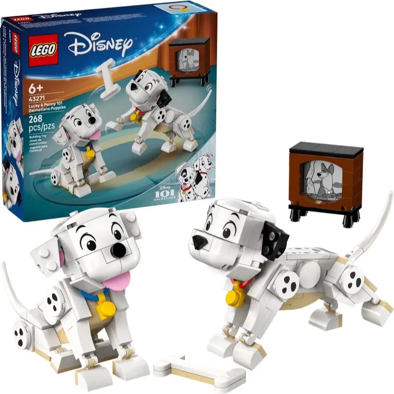 Lego 43271 Disney Classic Lucky & Penny 101 Dalmatians Puppies 1
