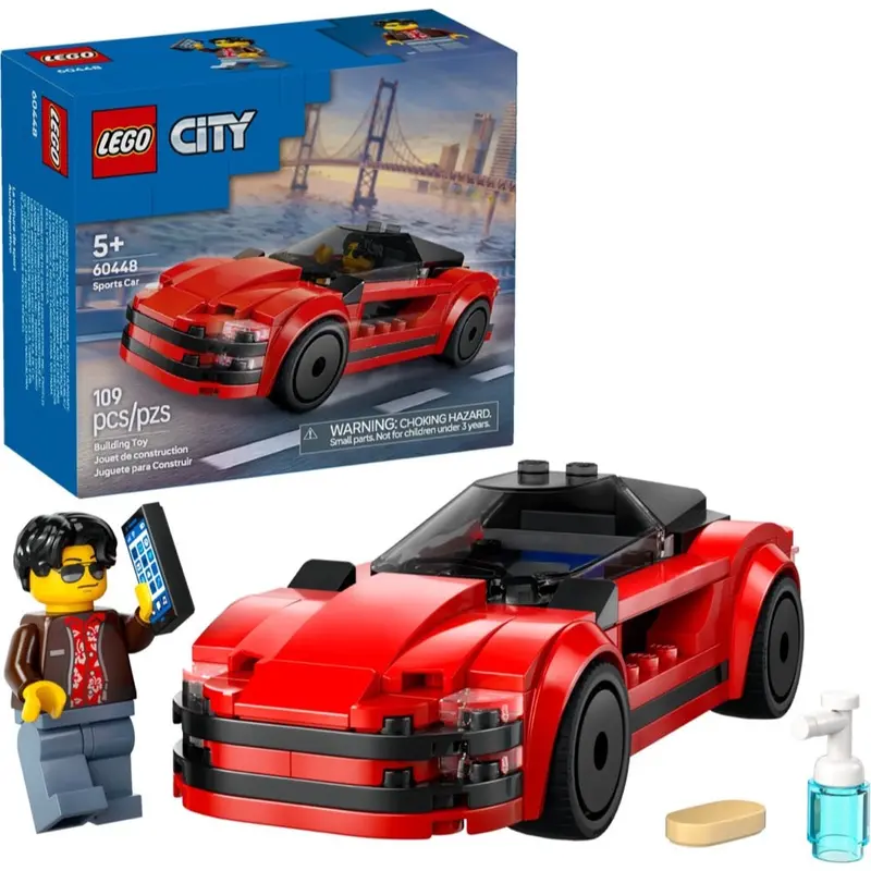 Lego 60448 City Red Sports Car 1