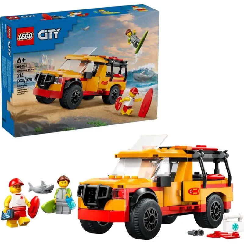 Lego 60453 City Lifeguard Beach Rescue Truck 1