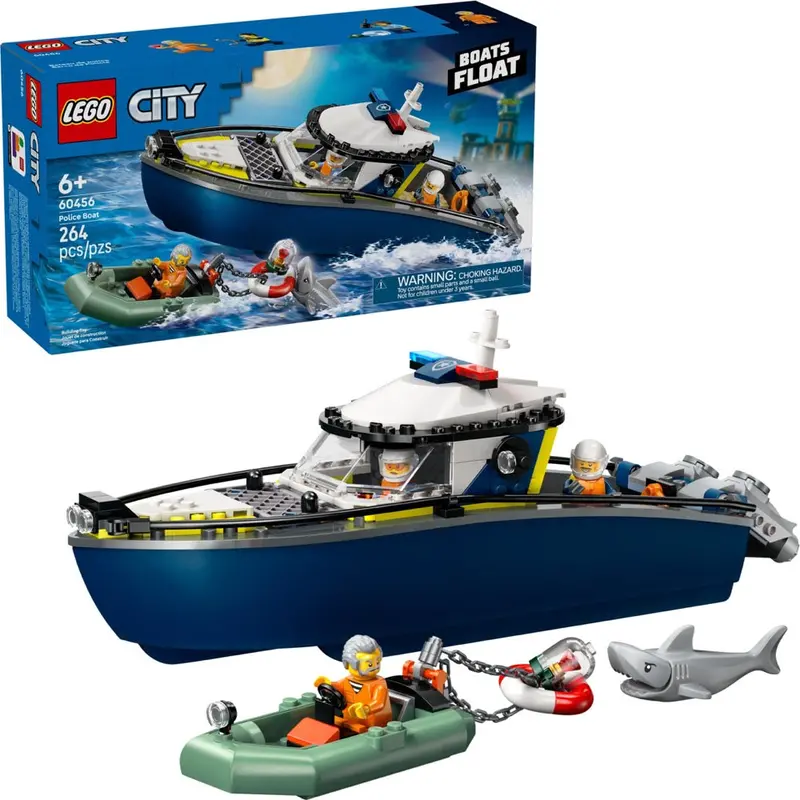 Lego 60456 City Police Boat Chase 1