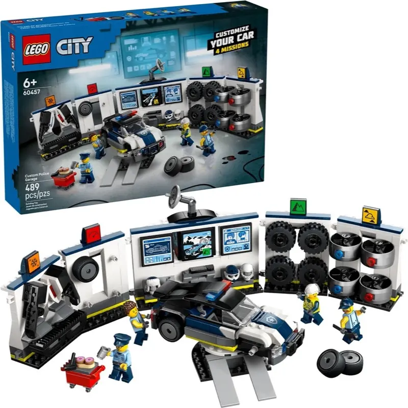 Lego 60457 City Custom Police Car Garage 1