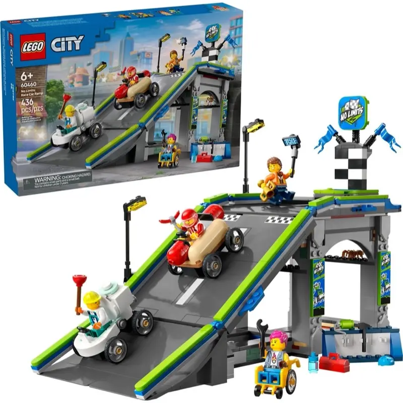 Lego 60460 City No Limits: Race Car Ramp Track 1