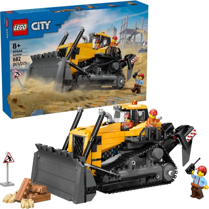 Lego 60466 City Yellow Bulldozer 1