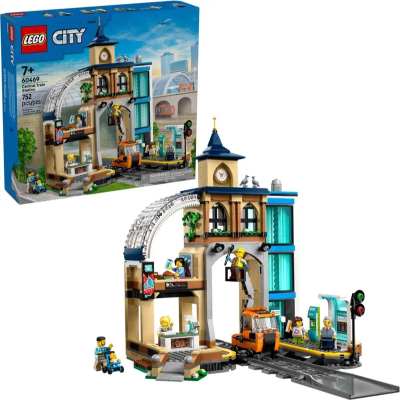Lego 60469 City Central Train Station 1