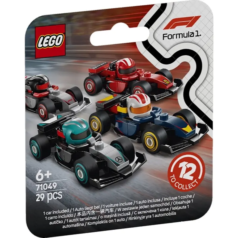 Lego 71049 Minifigures F1 Collectible Race Cars 1
