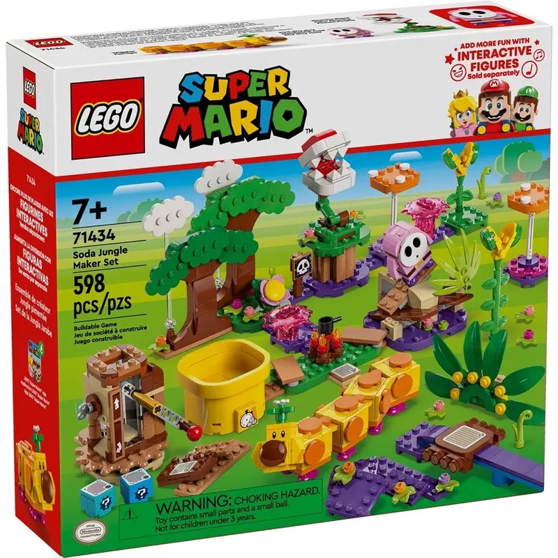 Lego 71434 Super Mario Soda Jungle Maker Set 1