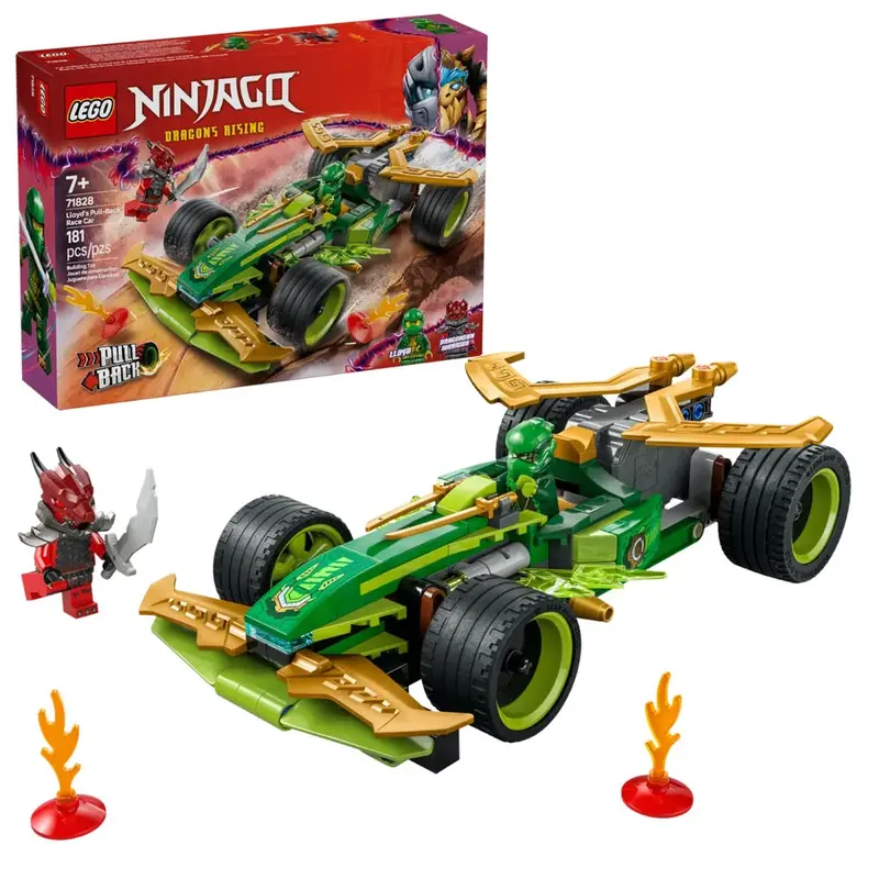 Lego 71828 Ninjago Lloyd's Pull-Back Race Car 1