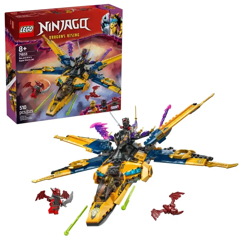 Lego 71833 Ninjago Ras And Arin's Super Storm Jet 1