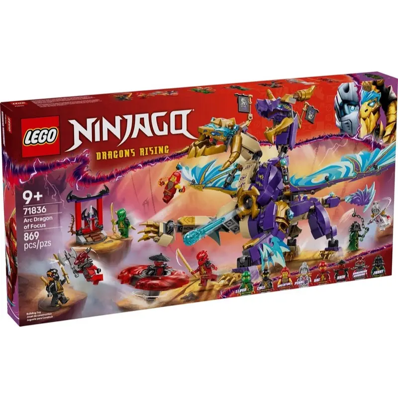 Lego 71836 Ninjago Arc Dragon Of Focus 1