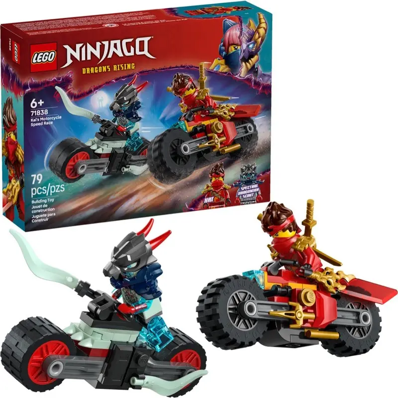 Lego 71838 Ninjago Kai's Motorcycle Speed Race 1