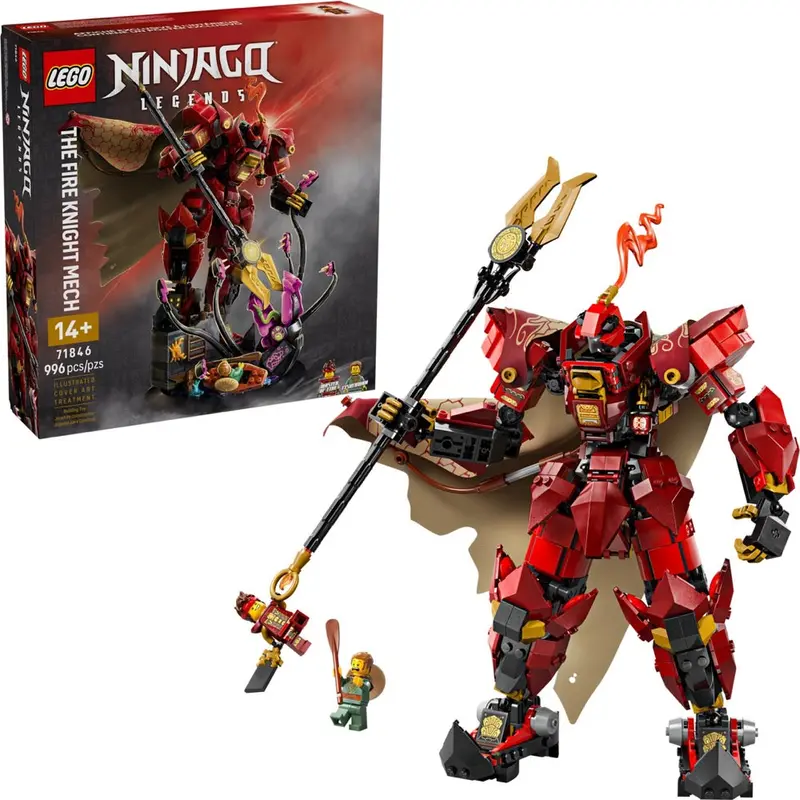 Lego 71846 Ninjago The Fire Knight Mech 1