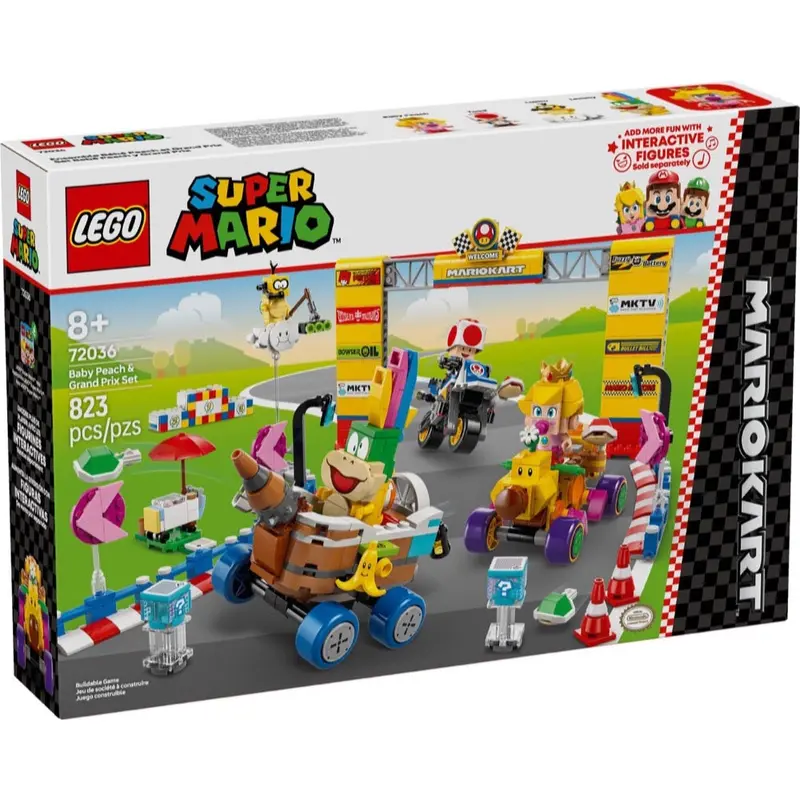 Lego 72036 Mario Kart™  Baby Peach & Grand Prix Set 1