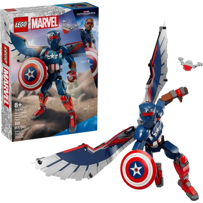 Lego 76296 Marvel Captain America Construction Figure 1