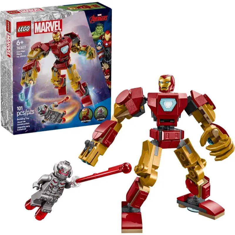 Lego 76307 Super Heroes Marvel Iron Man Mech Vs. Ultron 1